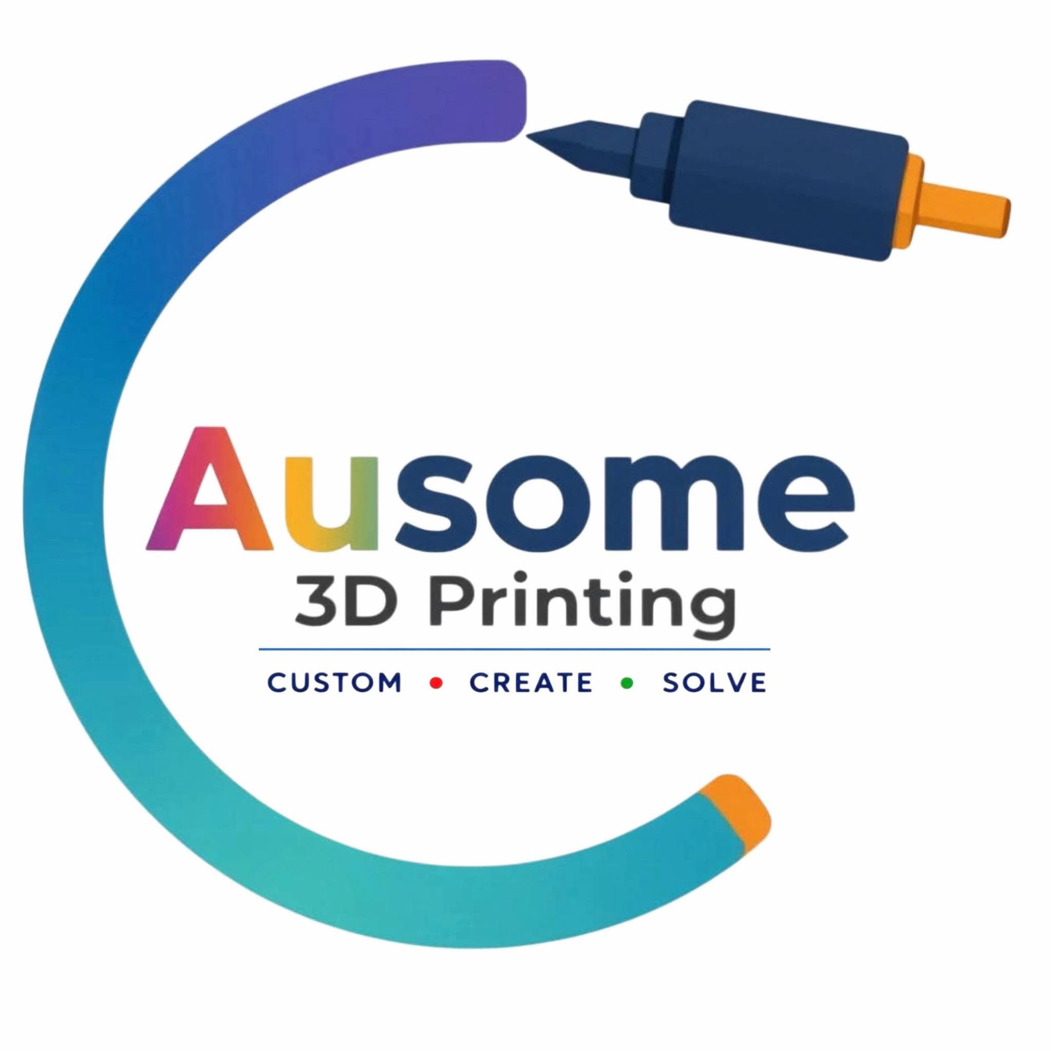 Ausome 3D Printing logo